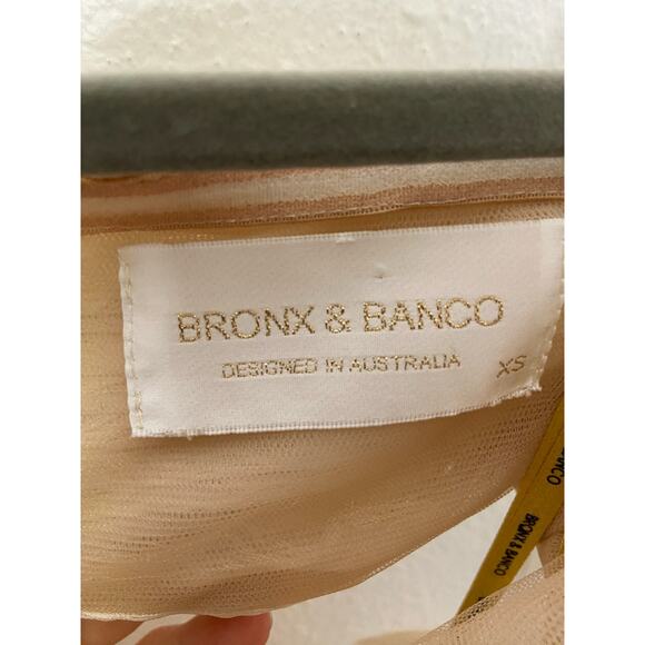 Bronx and Banco Tiara Pleated Two Piece Set Gown Bridal Formal Princess Fairy XS - Picture 10 of 13